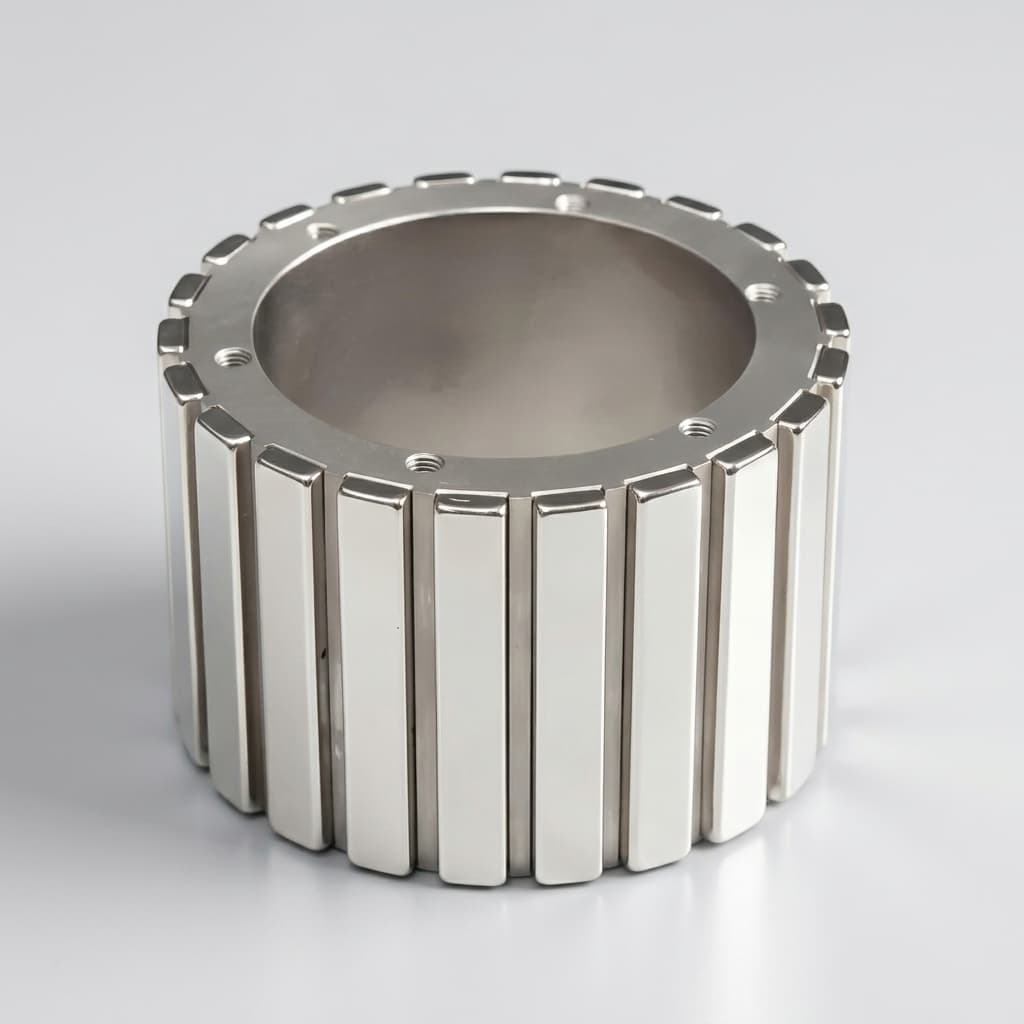 Circular Halbach cylinder product illustration